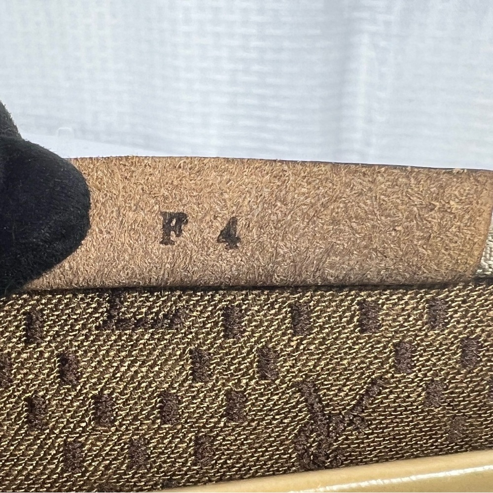 7034: Vintage Yves Saint Laurent YSL Ribbed Canvas Clutch Pouch - Picture 16 of 16